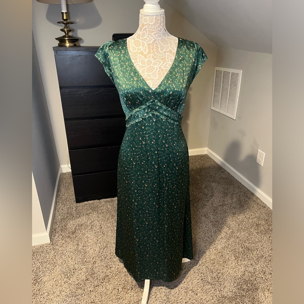 Reformation Kaye Silk Dress size 6